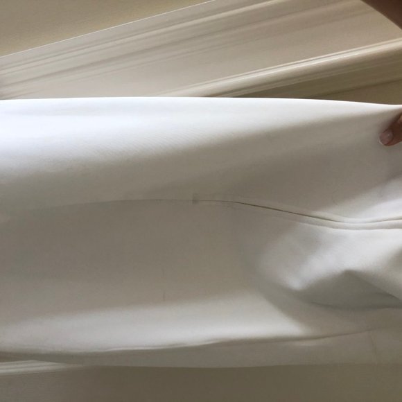 BLVD Collection White Ruffle Halter Top Dress Smal - Picture 2 of 3